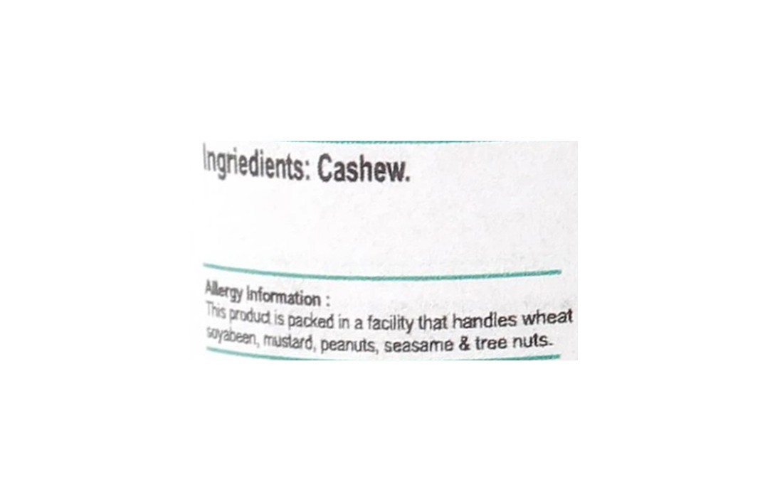 Axium Raw Cashew Premium Dry Fruits   Pack  200 grams